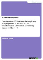 Marshall Go*Dberg | Development Of Neocortical Complexity. Synaptogenesis Is...