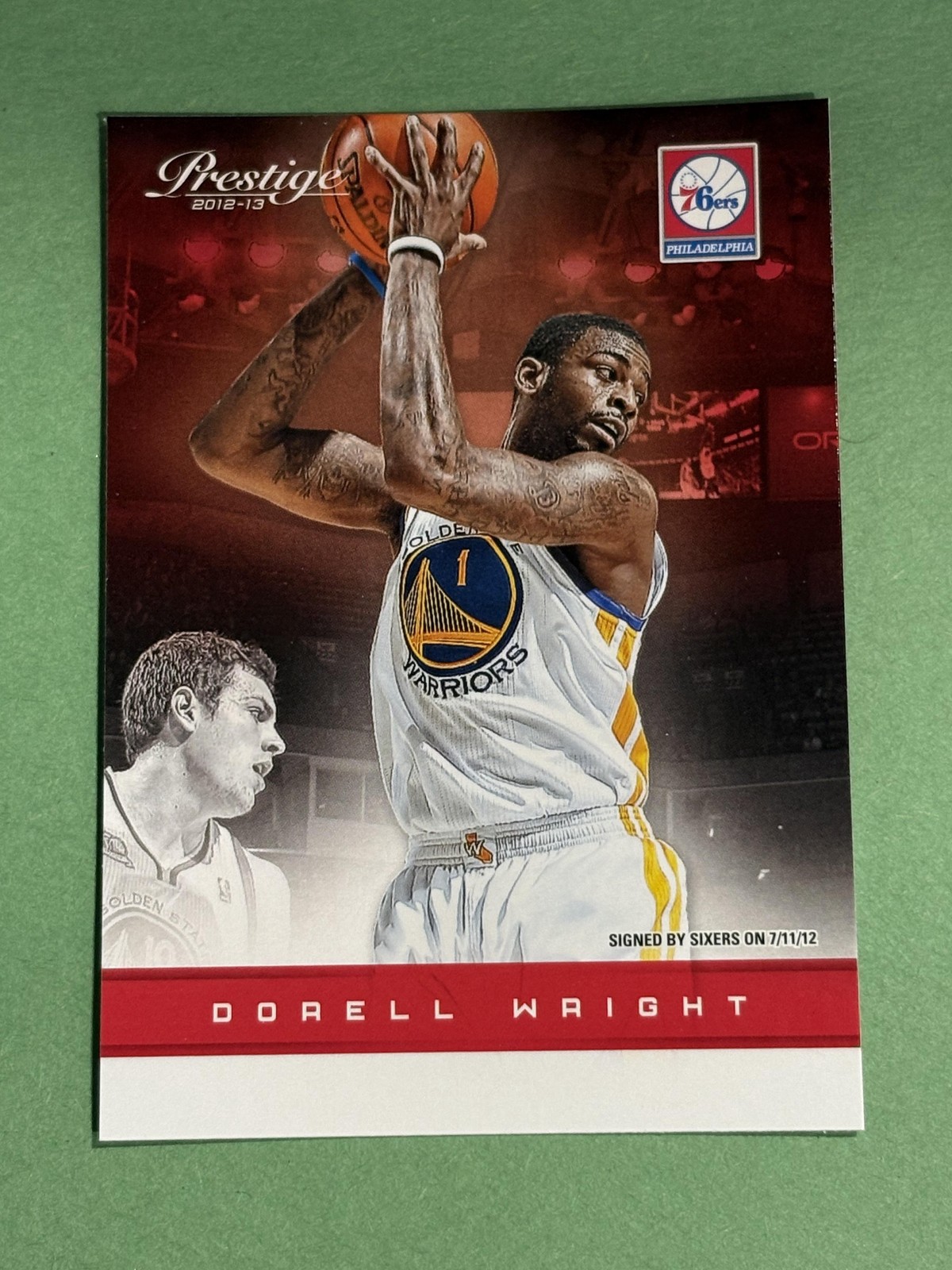 Dorell Wright 2012-13 Panini Prestige Philadelphia 76ers #145 U789