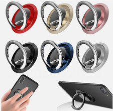 Finger Ring Holder Stand Grip 360  Rotating For Cell Phone Car Magnetic Mount