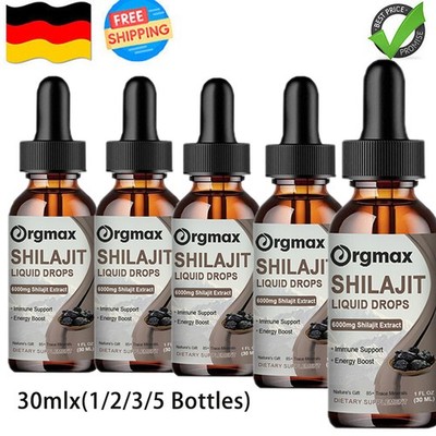 Shilajit Original Himalaya Tropfen,  Reine Höchste Potenz Himalaya Shilajit1-5