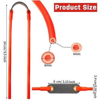 Durable Tubular Rubber Slingshot Replacement Set