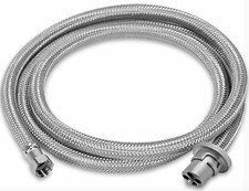 GAS BAYONET BRAIDED HOSE 3M X 3/8 10FF SAE CARAVAN BBQ WEBER RV ACCESSORIES