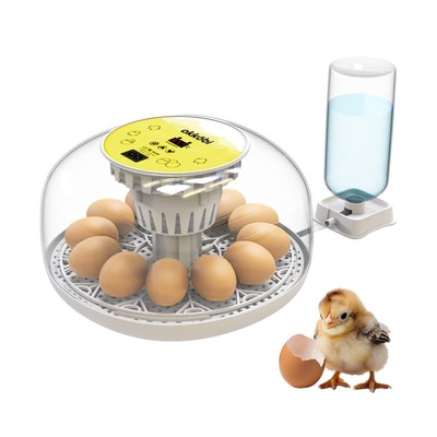 Okkobi M12 Egg Incubator with Automatic Turner and Humidity Control - 12/24 E...