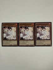 YUGIOH: 3x Ash Blossom & Joyous Spring 1st Edition Playset L5DD-ENC09 L5DD-ENY17