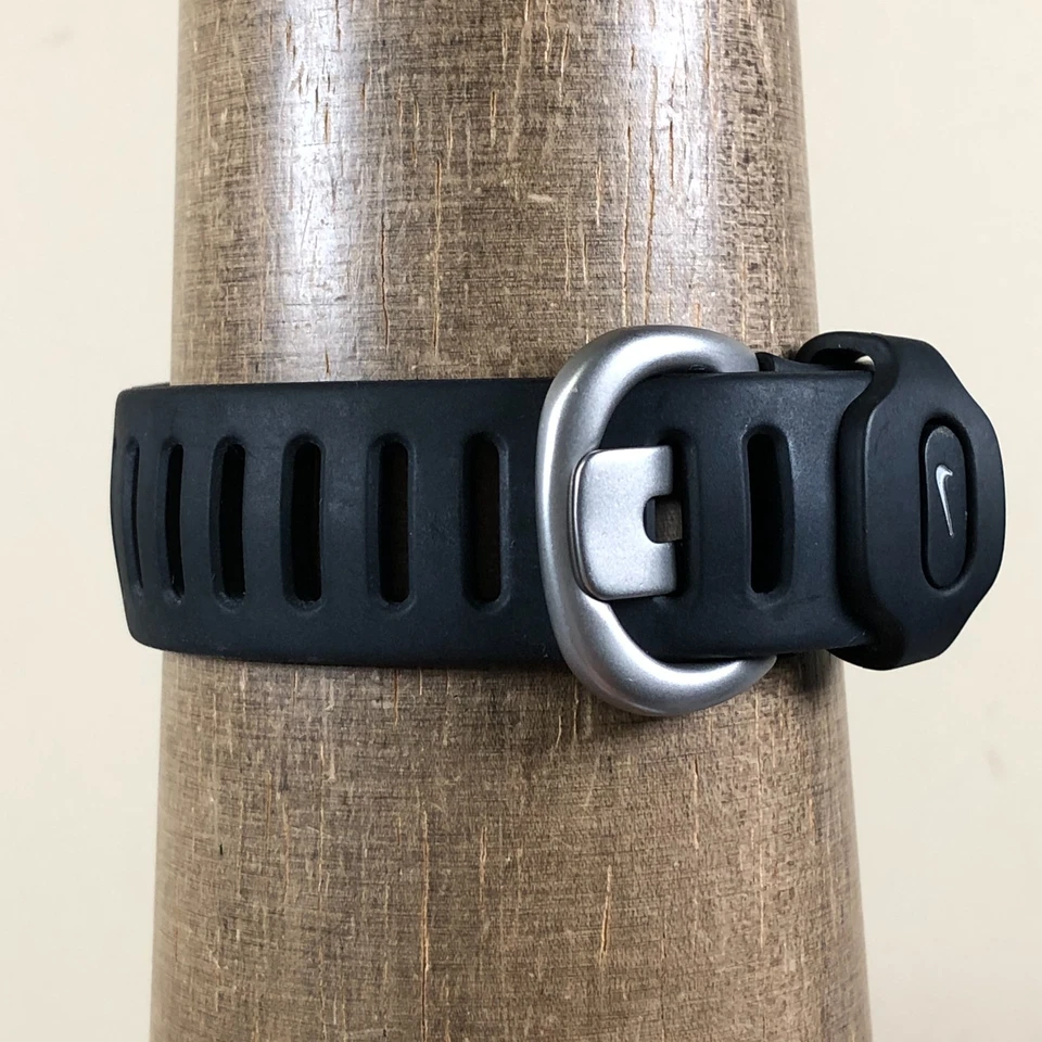 Vintage Nike Feminino WK0009 Esporte Preto Borracha Quartzo Analógico 39mm Relógio 6 1/4" - Imagem 4 de 4