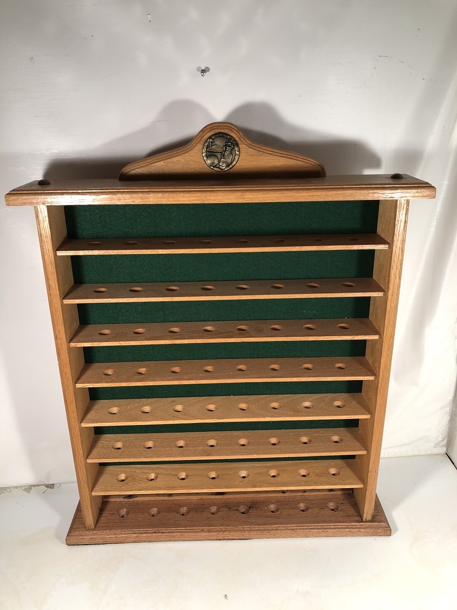 64 Space Golf Ball Display Freestanding Case Cabinet Rack Wall