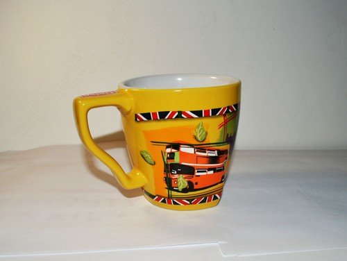 Lipton Tea Coffee Mug with British London Big Ben Pattern - Picture 3 of 6