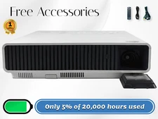 Casio XJ-M140 DLP Projector Laser/LED Hybrid 4K - Only 5% of 20,000 Hours Used