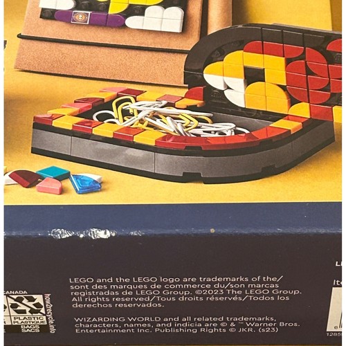LEGO DOTS Harry Potter 41811 Hogwarts Desktop Kit 856 Pieces Brand New in Box - Picture 7 of 7