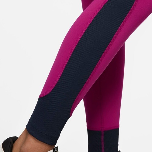 Nike Women's Yoga Dri-Fıt High Rise 7/8 Leggings Purple / Navy Blue Size 2X - Picture 6 of 10