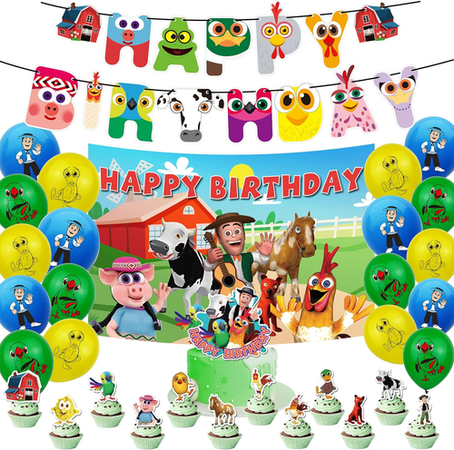 La Granja De Zenon Birthday Party Decoration Zenon Farm Party Supplies Include H