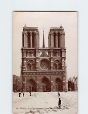 Postcard La Cathedrale Eglise Notre Dame Paris France