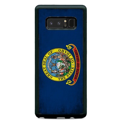 Grunge Idaho State Flag Case Cover Samsung Galaxy Note 20 Ultra 10 Plus 9 8