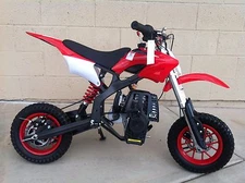 Brand New Automatic Sportster 40cc Upgraded Mini Dirt Bike - Red 