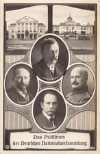 GERMANY - WEIMAR - The Presidium of the German National Assembly