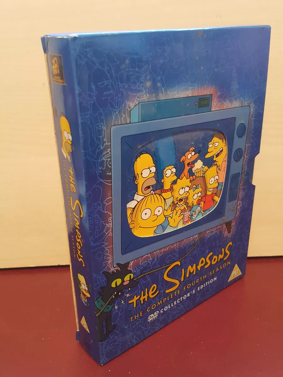The Simpsons The Complete Fourth Season 4 Region 2 DVD Box Set