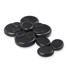 Kendal 16 Pieces Massage Hot Stones Set Basalt Spa Rock Stone For Salon or Home