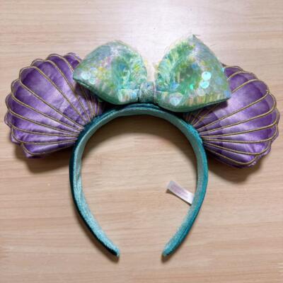 Tokyo Disney Headband Ariel The Little Mermaid Ears Limited  display picture 3
