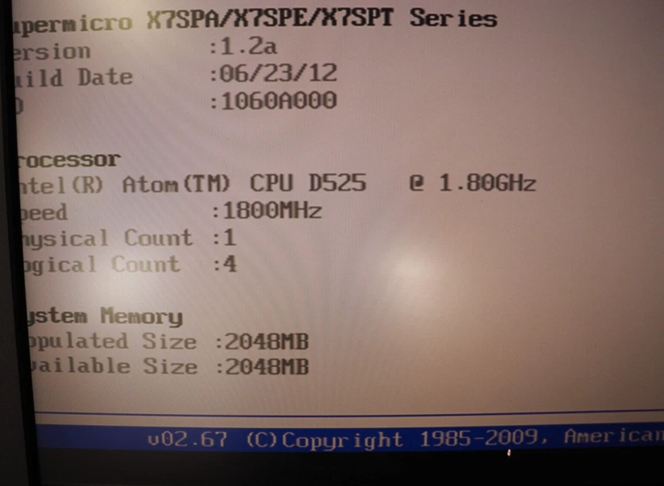 Extreme Net Server 502-2 Intel Atom D525 4GB RAM No HDD 5015A-EHF-D525-FI006 - Image 2 of 4