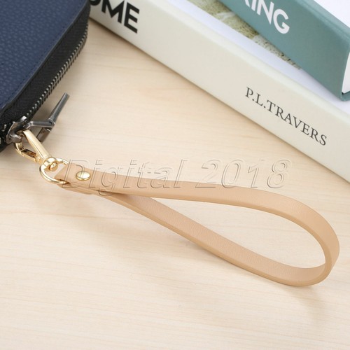 15*0,8 cm Cuero Correas Cortas Bolso Accesorios Pulsera Bolso de Muñeca Manija - Imagen 19 de 22