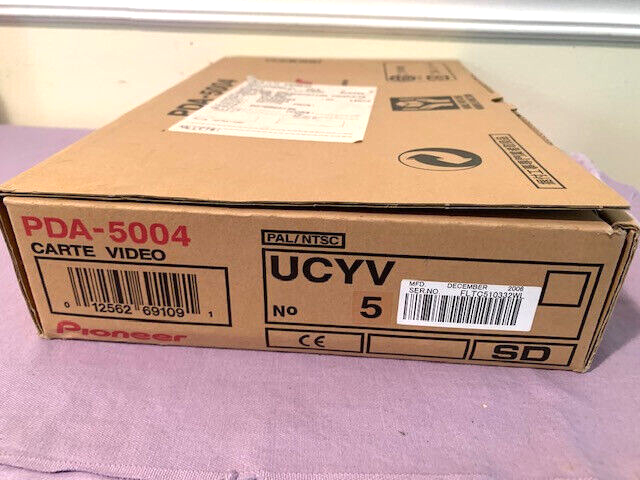 CARTE VIDÉO TV PLASMA PIONEER PDA 5003 NEUVE AVEC ENTRÉES BNC PDA5003