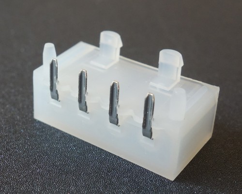 5/10/20PCS Molex 4 Pin Computer Power Hard Drive PCB Connector L Angled Socket - 第 3/3 張圖片