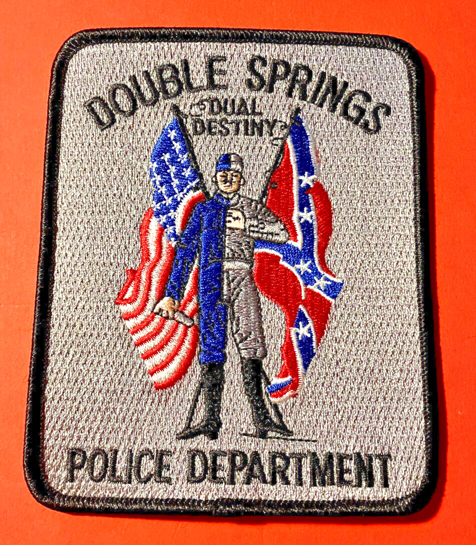 DOUBLE SPRINGS ALABAMA POLICE SHOULDER PATCH AL - Dual Destiny
