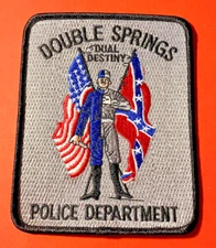 DOUBLE SPRINGS ALABAMA POLICE SHOULDER PATCH AL - Dual Destiny