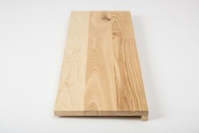 Treppenstufe Renovierungsstufe Fensterbank Esche 20 mm DL Hartwachsöl Naturweiß