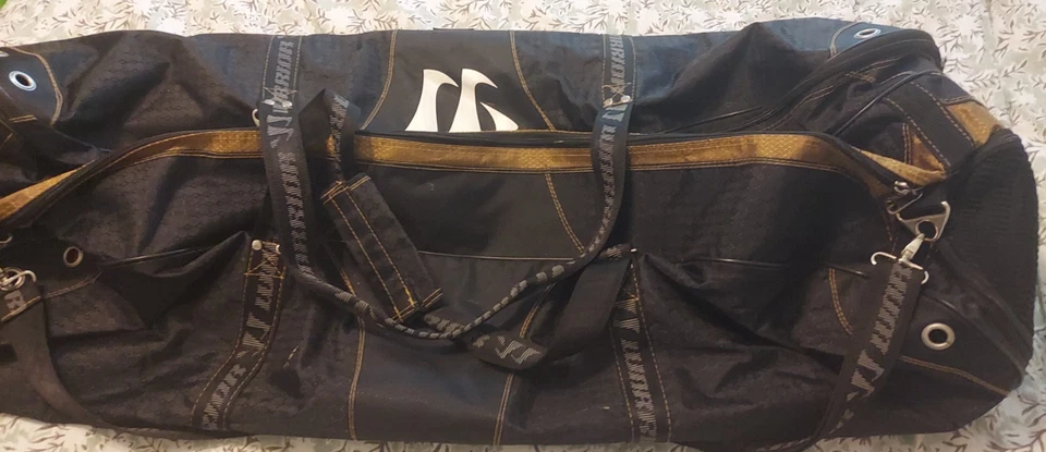 Bolsa de equipo Warrior LACROSSE 34” bolsa de lona grande 40" x 10" x 12" Foto 3 de 4