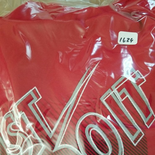 Nike Youth Sweatshirt Red Size 7 Swoosh Spell Out Logo Just Do It Hoodie - Picture 8 of 8