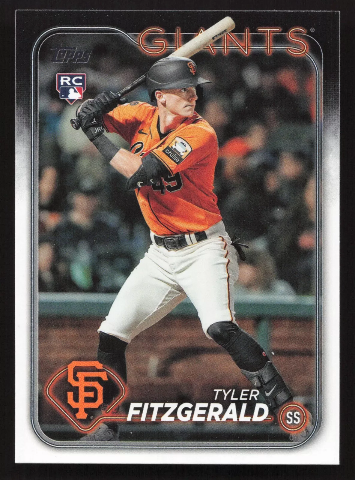 Tyler Fitzgerald trading card