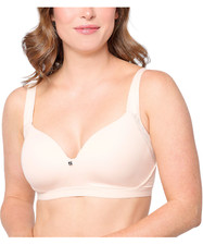 Breezies Natural Embrace Wirefree Contour T-Shirt Bra Buff