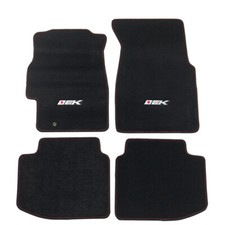 Oe Custom Fit Black Carpet Floor Mats W Embroidered Ek For 96-00 Honda Civic Ek Oe Custom Fit Black Carpet Floor Mats W Embroidered Ek For 96-00 Honda Civic Ek