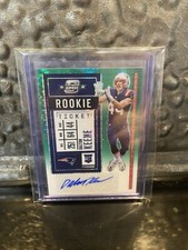 2020 Panini Contenders Optic Dalton Keene Green Pulsar Rookie Ticket Auto 7/27