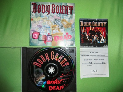 Body Count CD und Karte (1995)