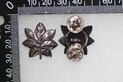ORIGINAL US NAVY FULL SIZE COMMANDER VERSILBERTE RANGABZEICHEN PAAR