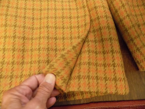 FABULOUS 60s Jacks Market at Beaver Blazer Plaid Dijon Yellow Orange Russet sz 6 - Picture 12 of 18