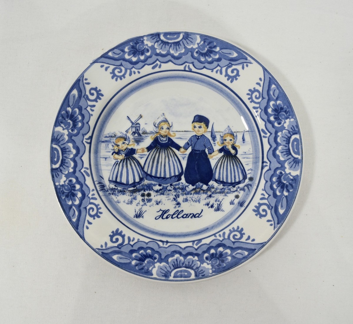 Made in Holland Delfts Blauw Handpainted Blue Delft 5.5