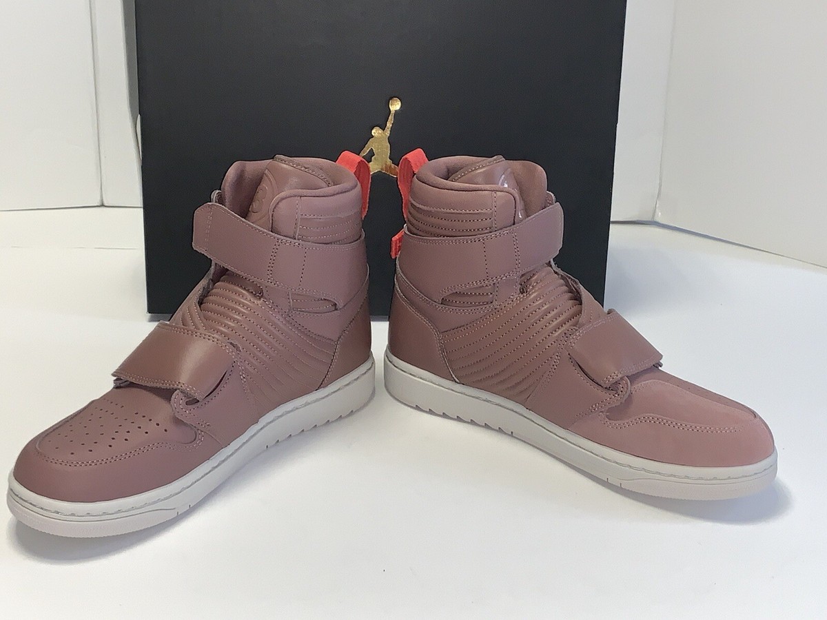 ★ Nike ★ Jordan 1 Moto Smokey Mauve Nike Air Jordan 1 MOTO SMOKEY MAUVE 23 Retro Mens Sneakers
