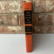 High School Subjects Self Taught Vol 4 Vintage Hardcover 1964 Lewis Copeland