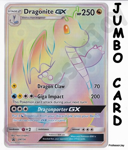 Pokémon Go Karten Bw XY Sm Jumbo Übergroße V Star Max GX Ex Holos Promos TCG - Picture 55 of 80