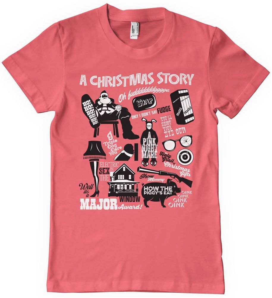 Футболка с символикой Рождественской истории WB-1-ACS001-H77-13