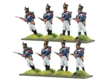 Napoleonic French Young Guard voltigeurs/tirailleurs advancing Warlord 303012056