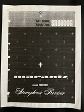 MARANTZ SR9000G RECEIVER SERVICE MANUAL WITH SCHEMATICS COPY JO1297