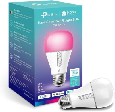 TP-Link Kasa KL135 Smart Color Light Bulb