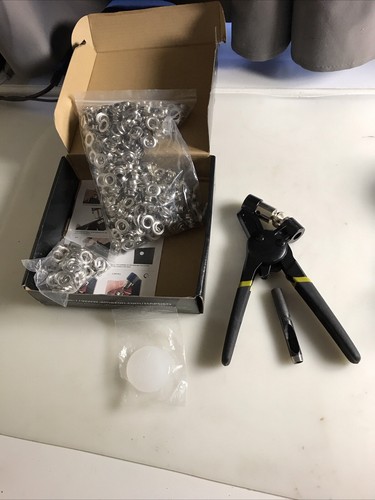Grommet Tool ,3/8 inch Handheld Eyelet Kit Manual Grommet Press Machine*