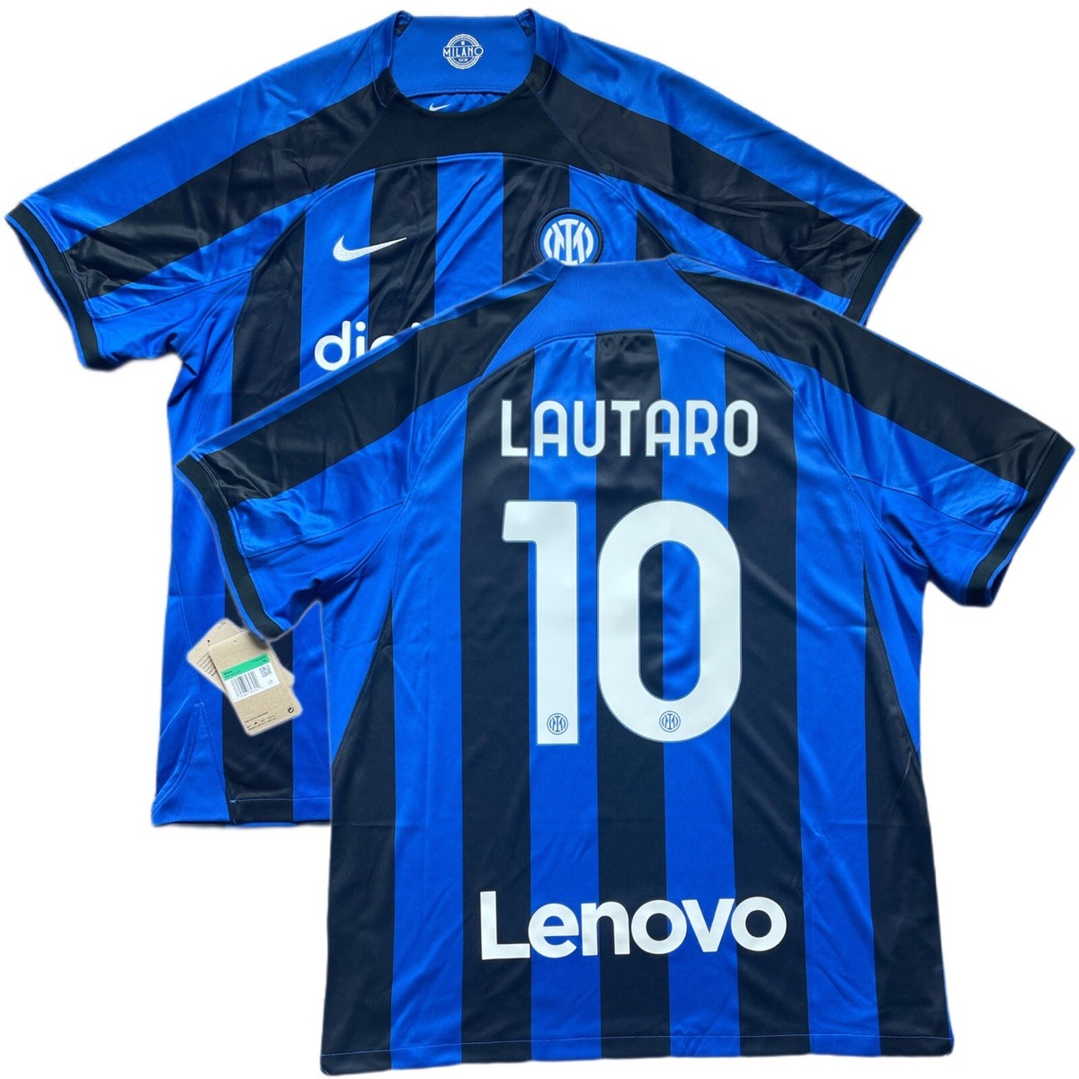 2022/23 Inter Milan Home Jersey #10 Lautaro Martinez XL Nike 2022/23 Inter Milan Home Jersey #10 Lautaro Martinez XL Nike