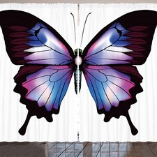 Schwalbenschwanz Schmetterling Rustikale Gardine Vivid Insect