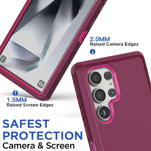 For Samsung Galaxy S24 FE/Ultra S24 Plus Case Shockproof Rugged Cover Accessory - Zdjęcie 42 z 63
